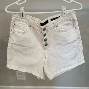 Jessica Simpson vintage high waisted white jean shorts